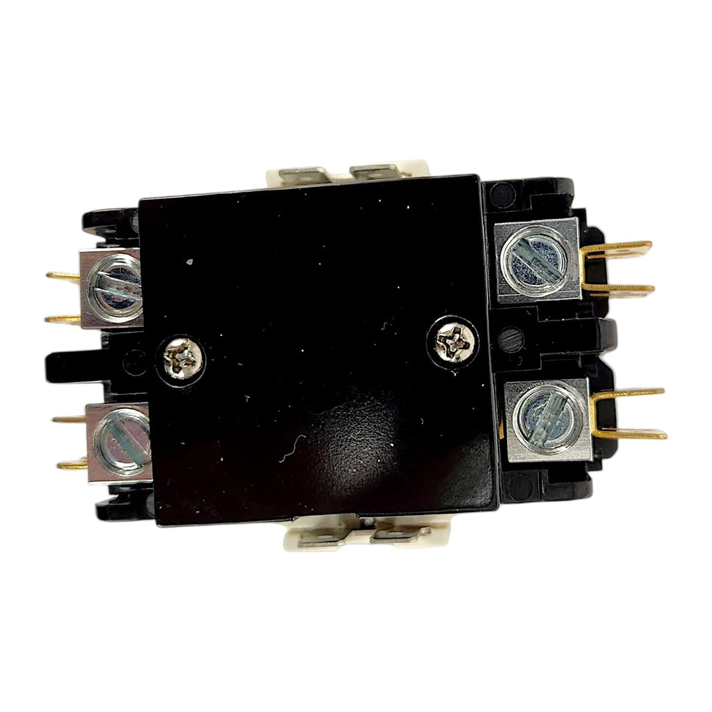 2 Pole 30A AC Contactor – 24VAC Coil for Air Conditioner Condenser, HVAC Compressor Motor, Definite Purpose, Reliable 2-Pole Relay for Goodman & Residential Units