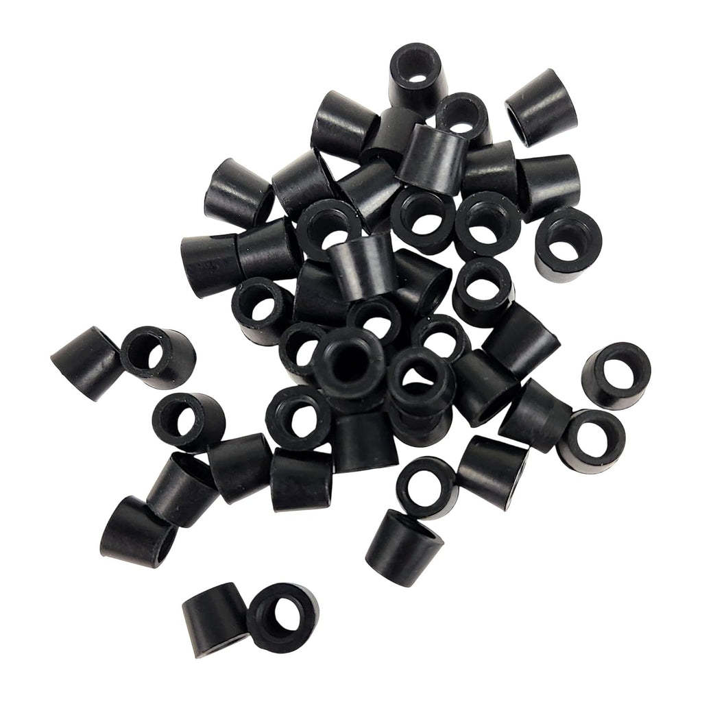 Air Hose Repair Kit 1/4" HVAC Quick Coupler Charging Gaskets, Hose Gasket & O Ring Kit for Refrigerant Charging Hose, Rubber Manifold Gauge Seals Replacement for HVAC Hoses & Manifold