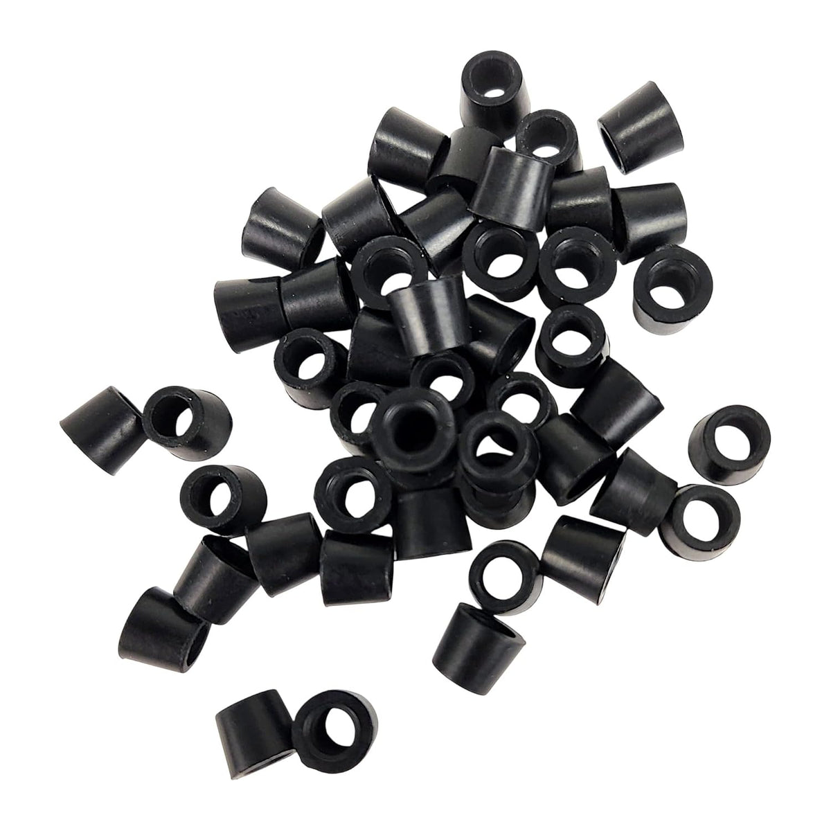 Air Hose Repair Kit 1/4" HVAC Quick Coupler Charging Gaskets, Hose Gasket & O Ring Kit for Refrigerant Charging Hose, Rubber Manifold Gauge Seals Replacement for HVAC Hoses & Manifold