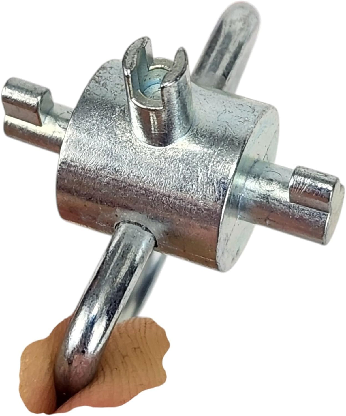 HVAC Locking Cap Key for 410A & R22 Refrigerant Systems, HVAC Service Wrench for Installation & Removal, Tamper-Resistant Valve Cap Removal Tool for AC Service Ports